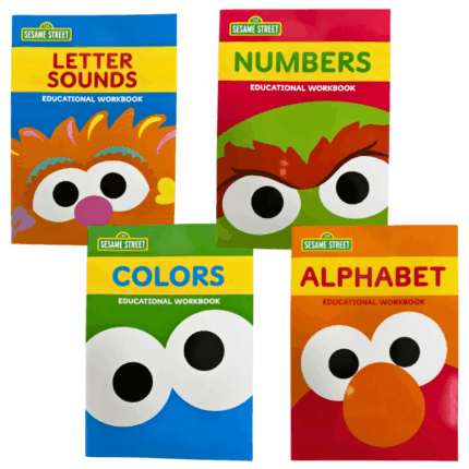 Sesame Workbooks – 4 Assorted